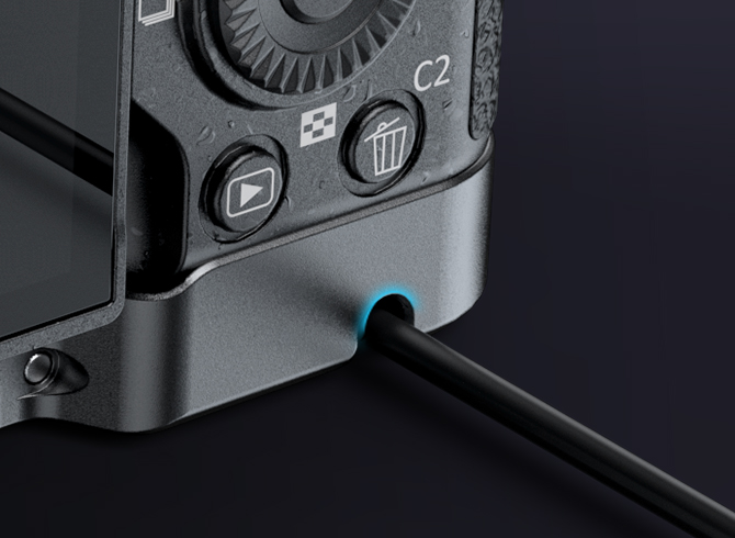 A7C II / 7CR Bottom Plate | Arca-Swiss QR | Ergonomic Grip