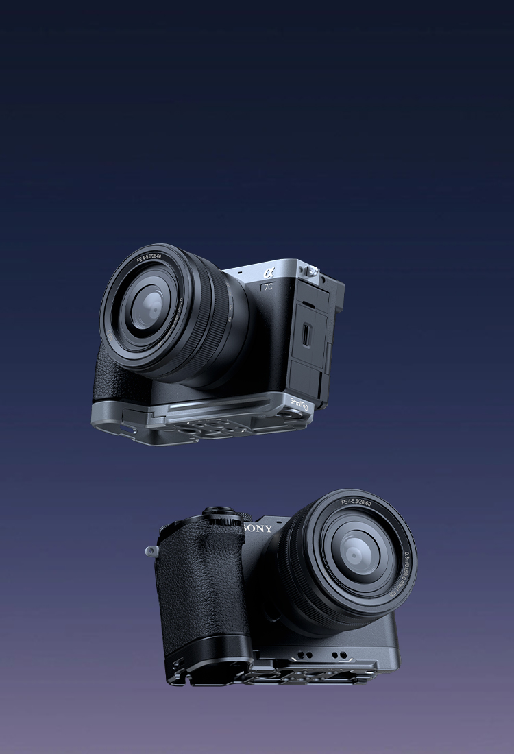 Camera Cage Kit for A7C II / A7CR | HDMI | Arca-Swiss