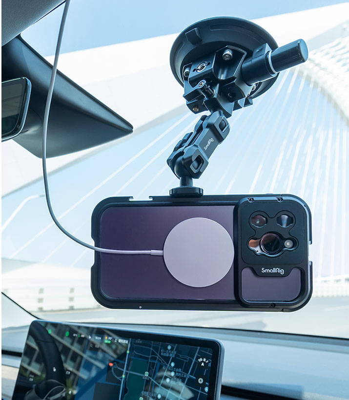 iPhone 14 Series Phone Cage | Mobile Video Rigging | Compact