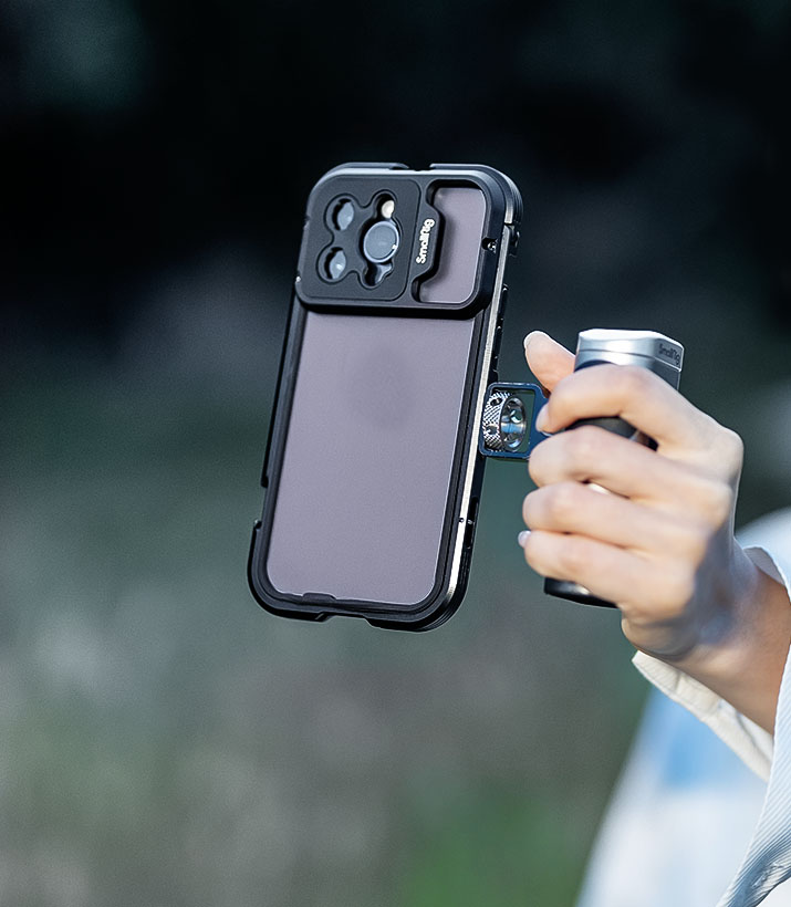iPhone 14 Series Phone Cage | Mobile Video Rigging | Compact