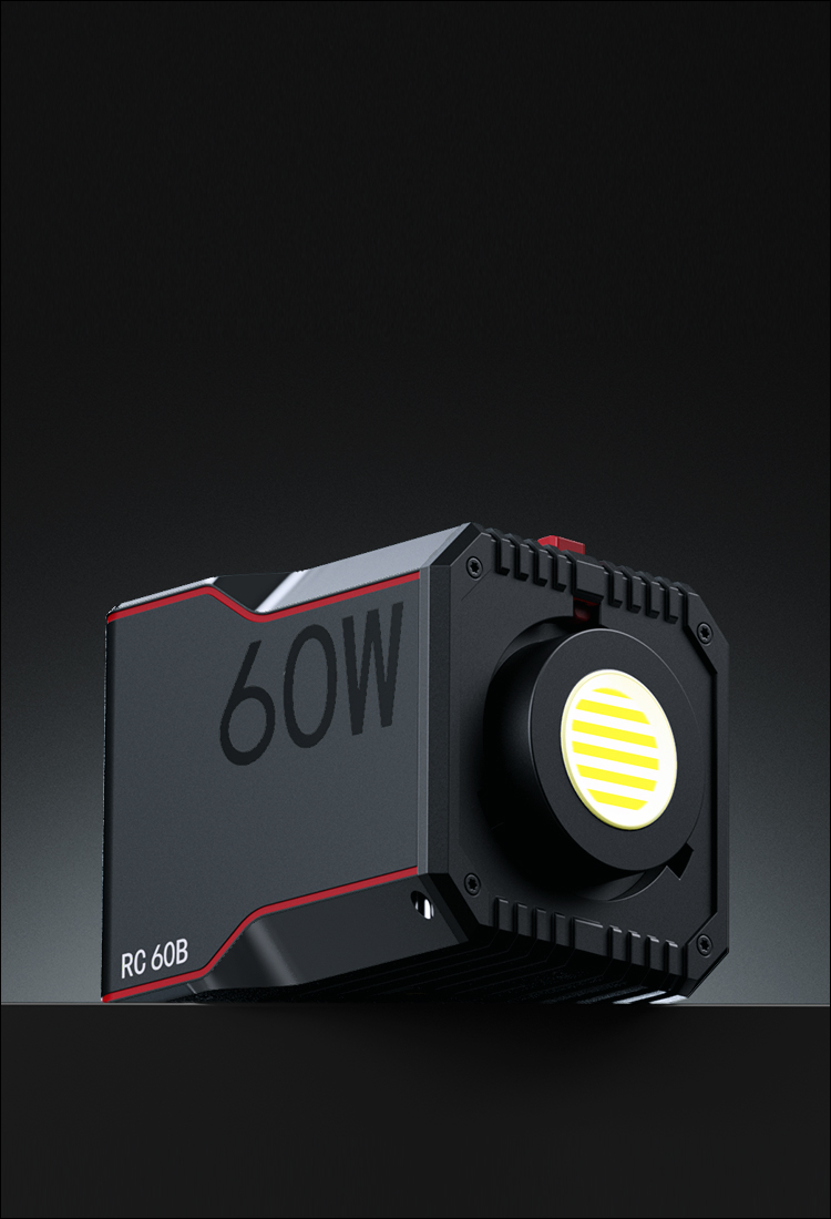 SmallRig RC 60B COB Video Light & Stand Bundle - 60W With 3400mAh Battery & Type-C PD Charging