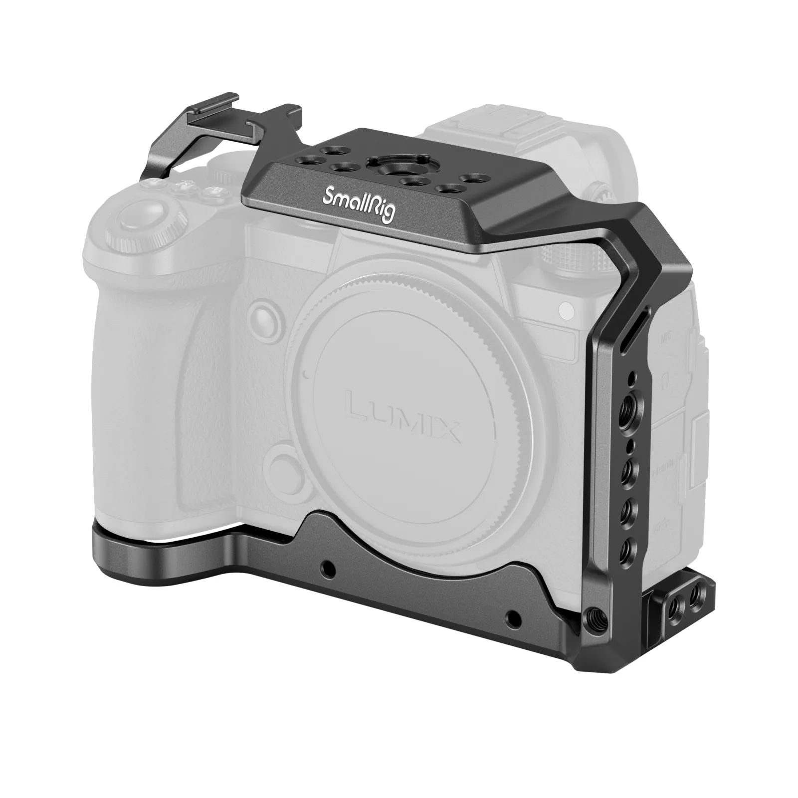 S5 Camera Cage | Rig with NATO Rail & Cold Shoe | SmallRig
