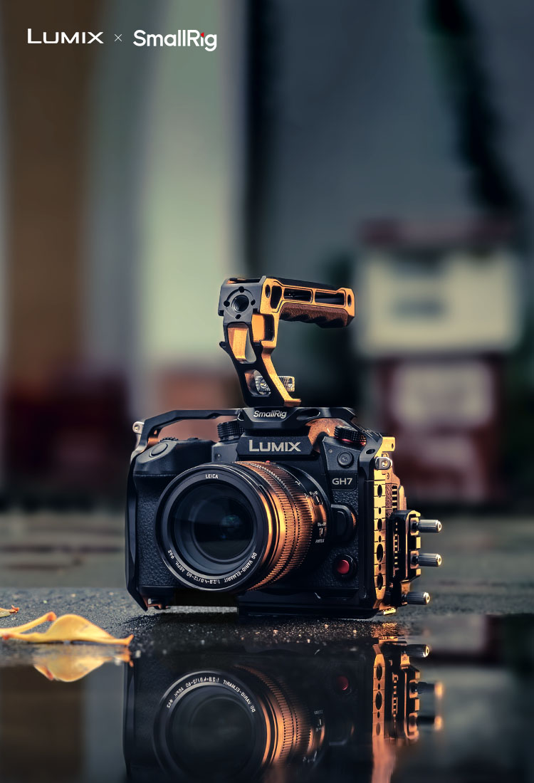 Panasonic LUMIX GH7 / GH6 用 HawkLock クイックリリースケージ