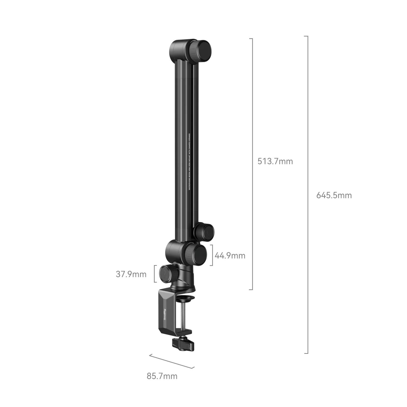 Amazon | SmallRig マイクブームアーム 革新的な油圧ダンピング