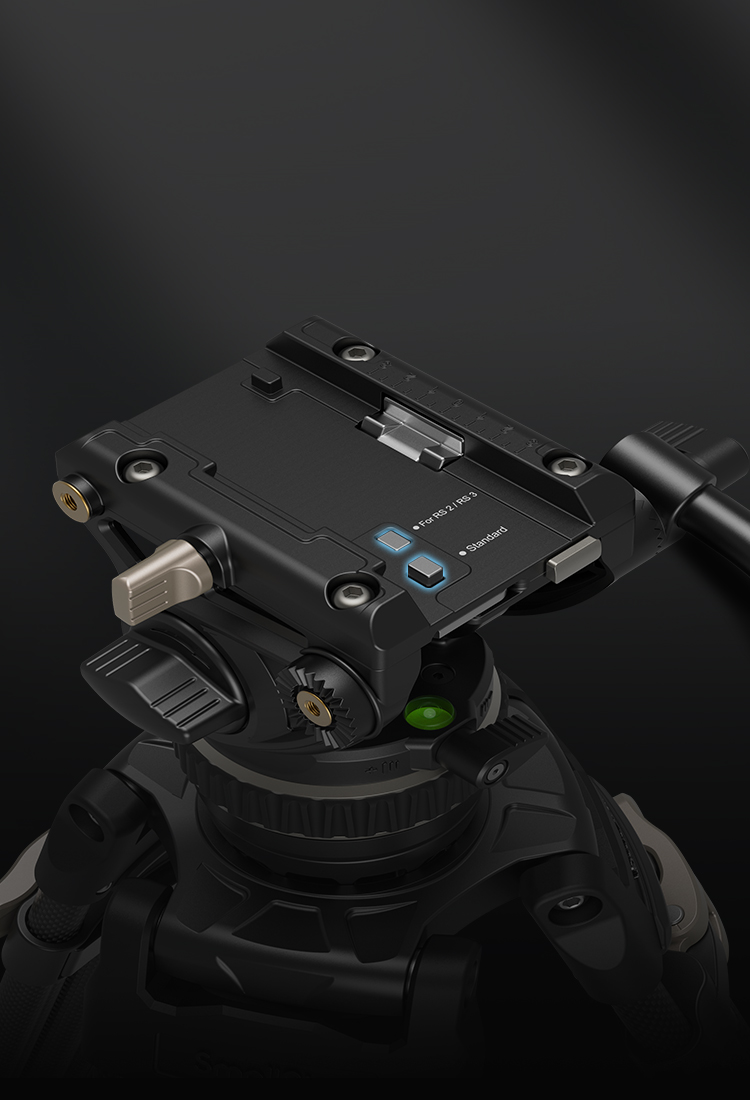 Video Head DH10 | Smooth Pan, QR Mount | SmallRig Video Head DH10 | Smooth Pan, QR Mount | SmallRig