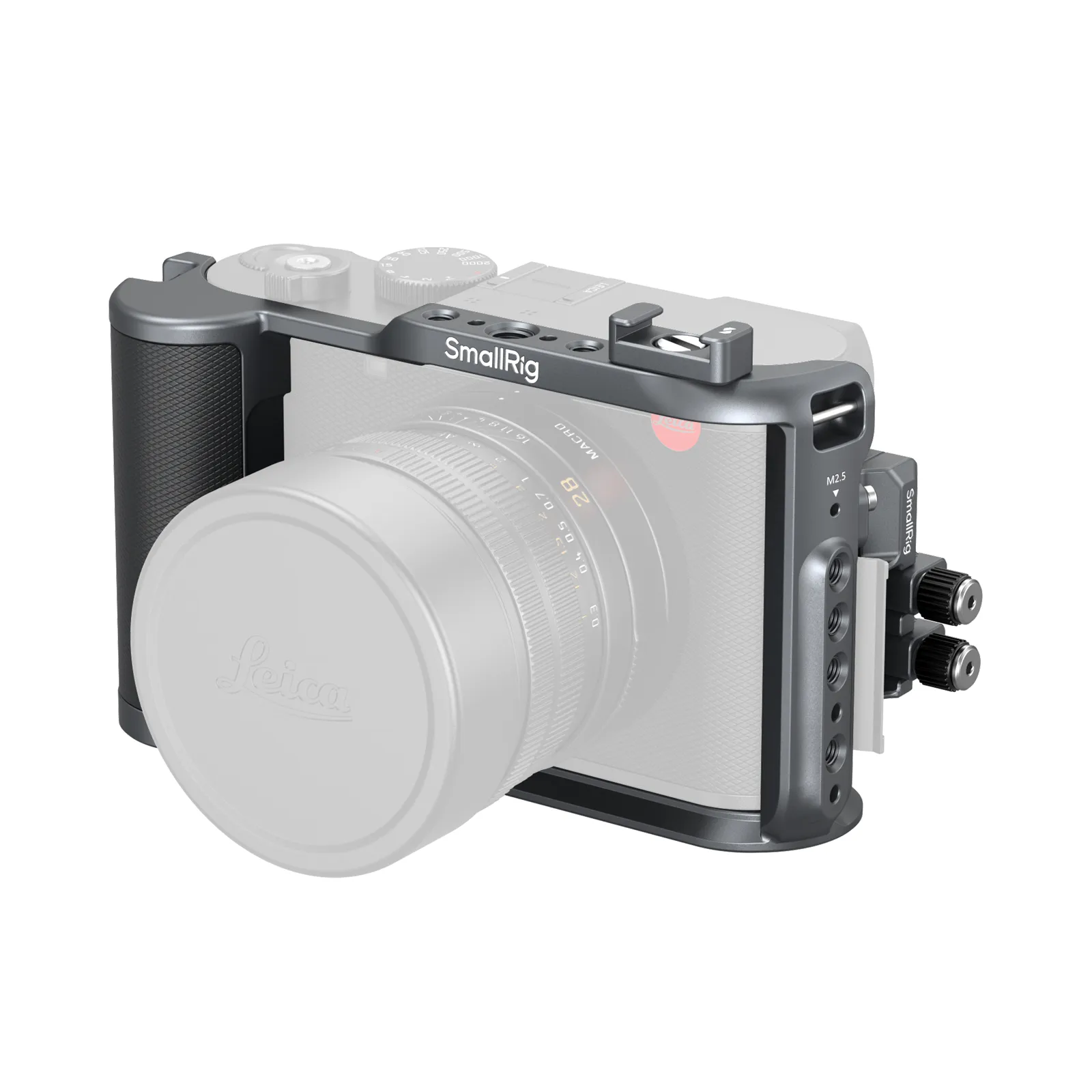 Q3 Camera Cage | Dual-Point Lock, Cable Clamps