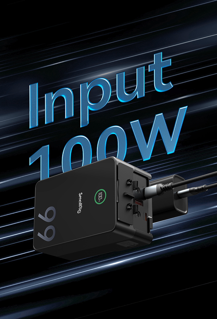 【新品】 SmallRig Vマウントバッテリー VB99 Pro Amazon | SmallRig Vマウントバッテリー VB99 Pro 6700mAh 99Wh 14.8V