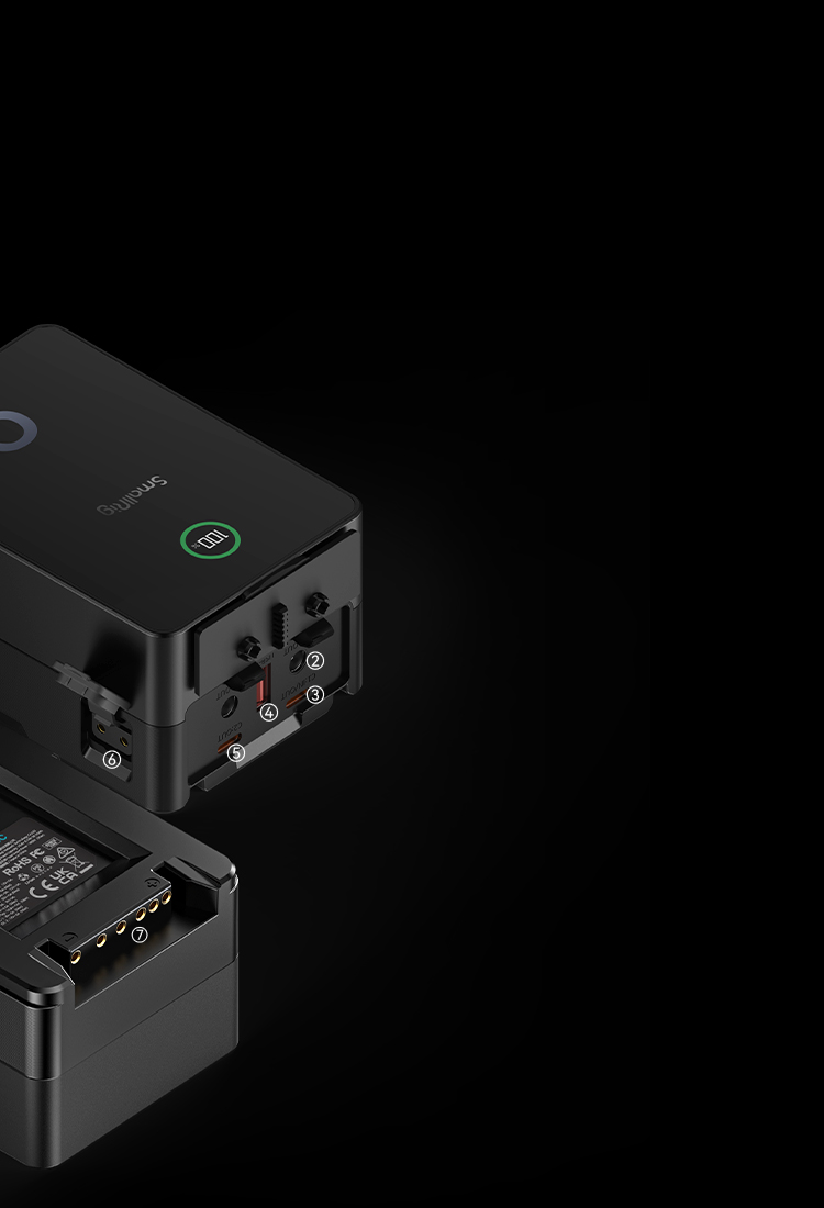 Mini V-Mount VB99 Pro | Compact Fast Charge | SmallRig