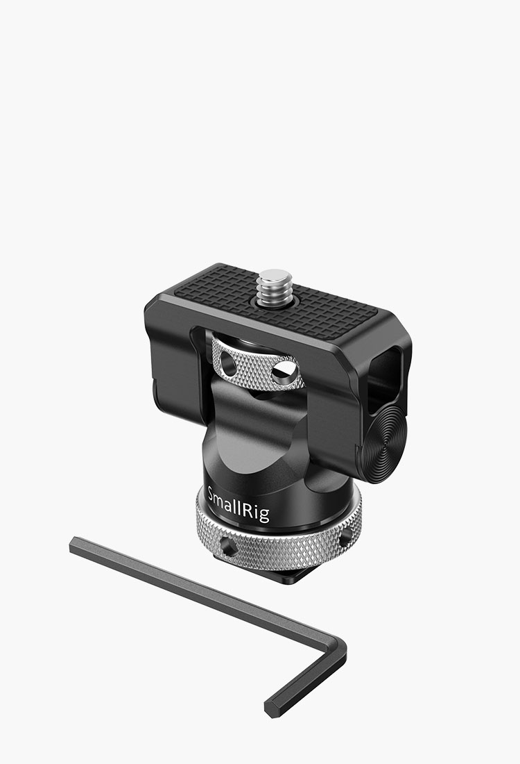 Monitor Mount | Swivel Tilt Cold Shoe for Rigs | SmallRig
