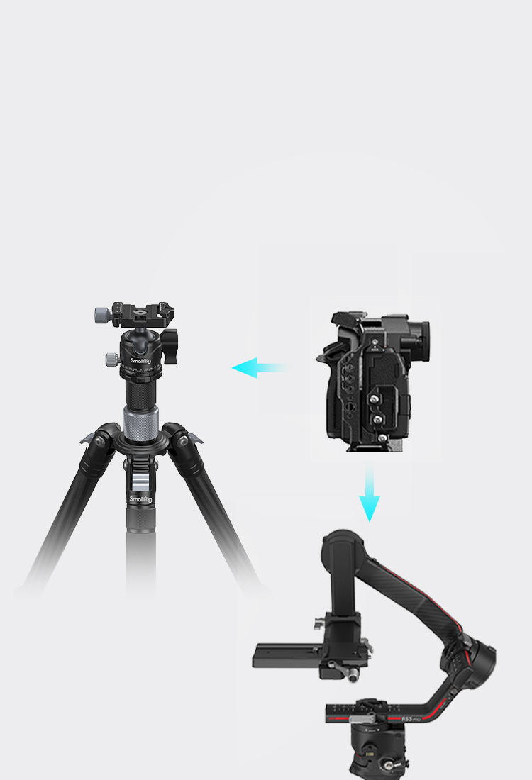 Camera Cage for S5 II, S5 IIX, G9 II | NATO | Arca-Swiss