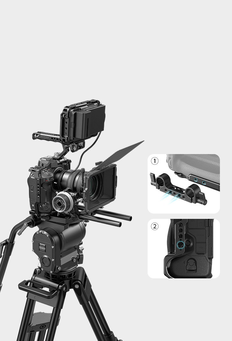Nikon Z 9 Camera Cage Kit | Handheld Shooting Rig | SmallRig