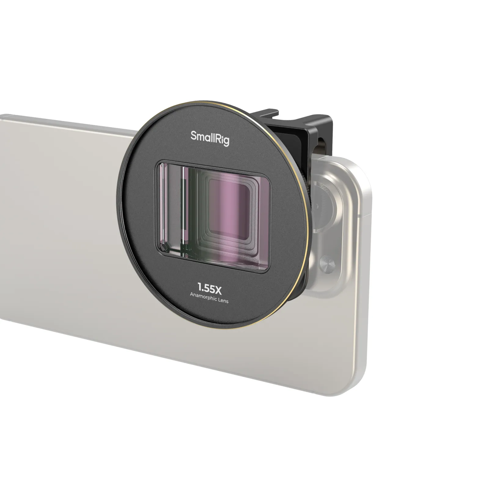 1.55x Anamorphic Lens | Mobile Cinematic T-Mount | SmallRig