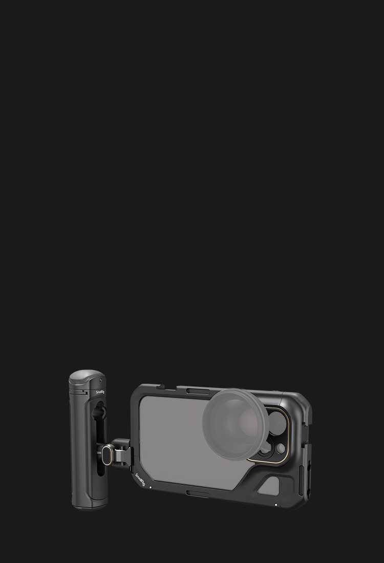 iPhone 15 Pro Dual Handheld Kit | Phone Cage Quick-Release