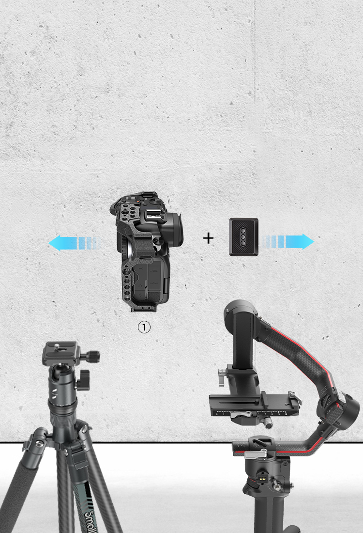 Canon EOS R5 C/R5/R6 Cage | Black Mamba Kit | SmallRig