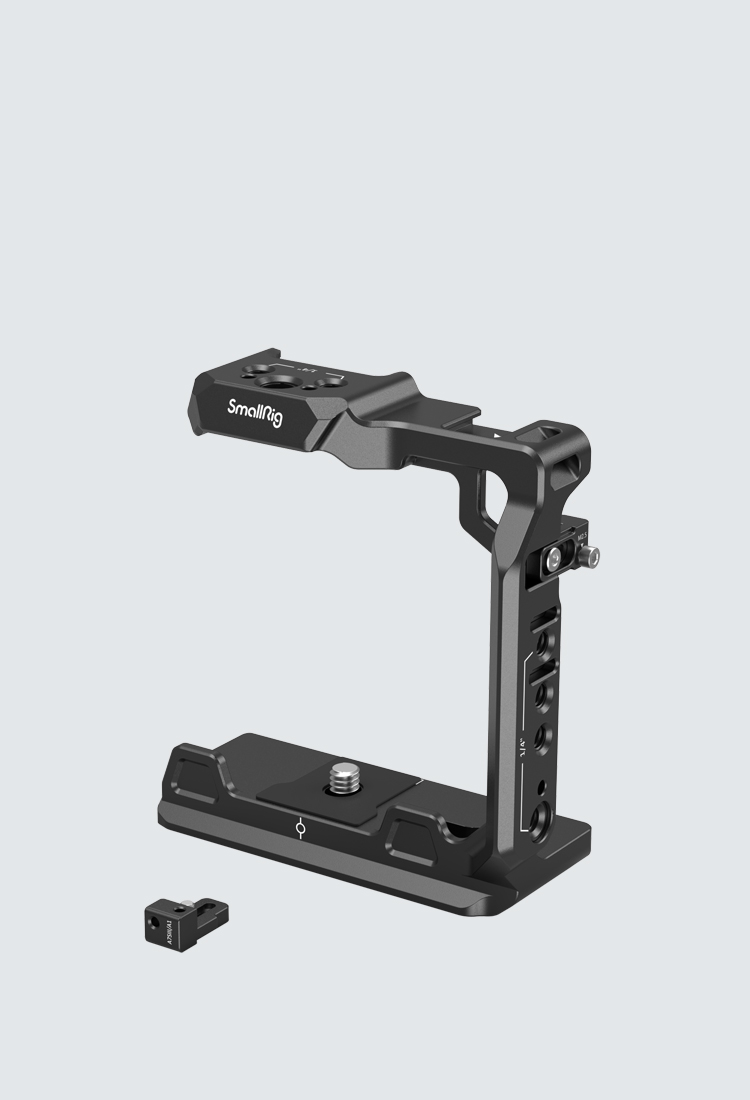 SONY α7S3 ハーフリグ付 Sony A7 IV A7S III Half Cage | Arca QR Mount | SmallRig