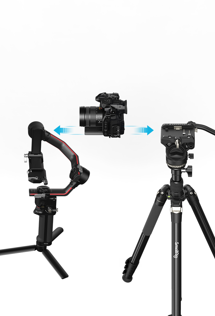 CT210 Video Tripod | Monopod & Quick Release | SmallRig
