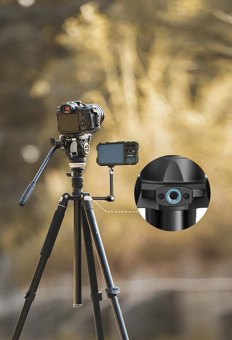 CT210 Video Tripod | Monopod & Quick Release | SmallRig