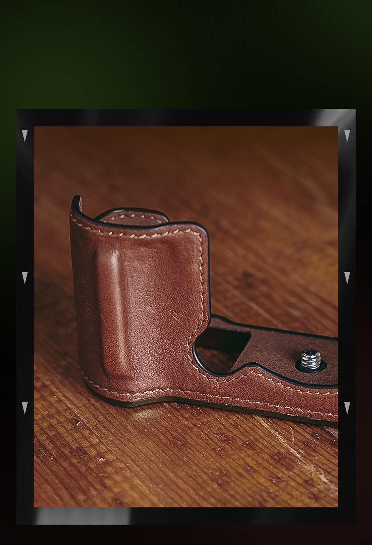 Wooden L-Shape Grip for X-T50 | Arca-Swiss | Ergonomic Wood