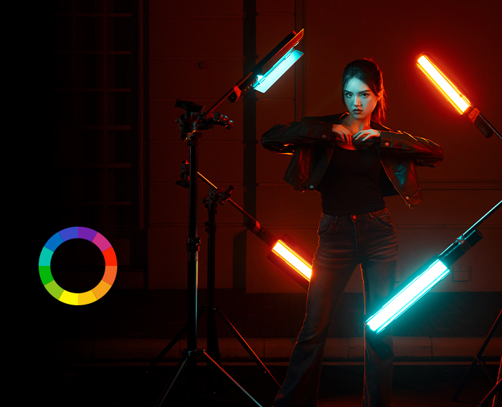 RT25 Handheld Tube Light | Video Light w/ Grip | SmallRig