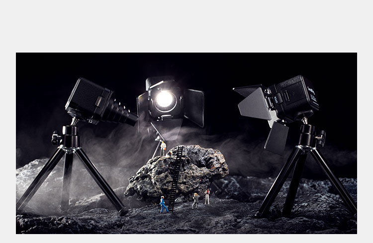 RM01 ビデオ・動画撮影用ミニ LEDライトキット