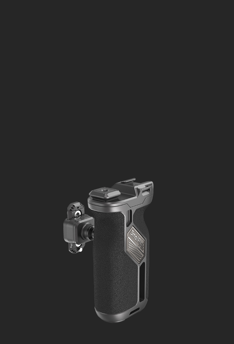 H21 Quick-Release Rotating Side Handle | Ergonomic 360° Grip