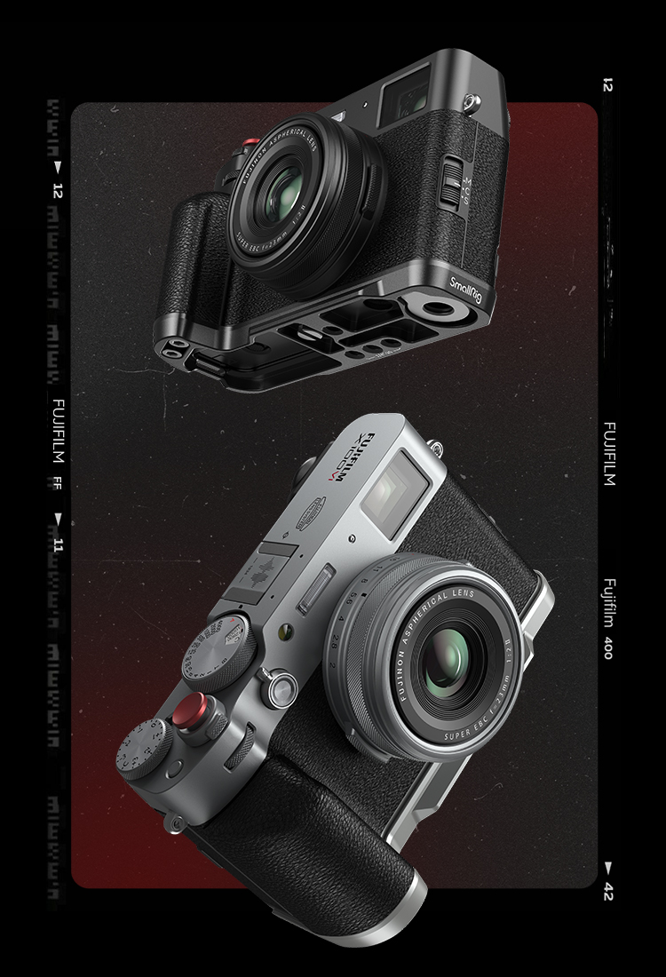 Retro Cage X100VI | Aged Metal | Bronze Accents