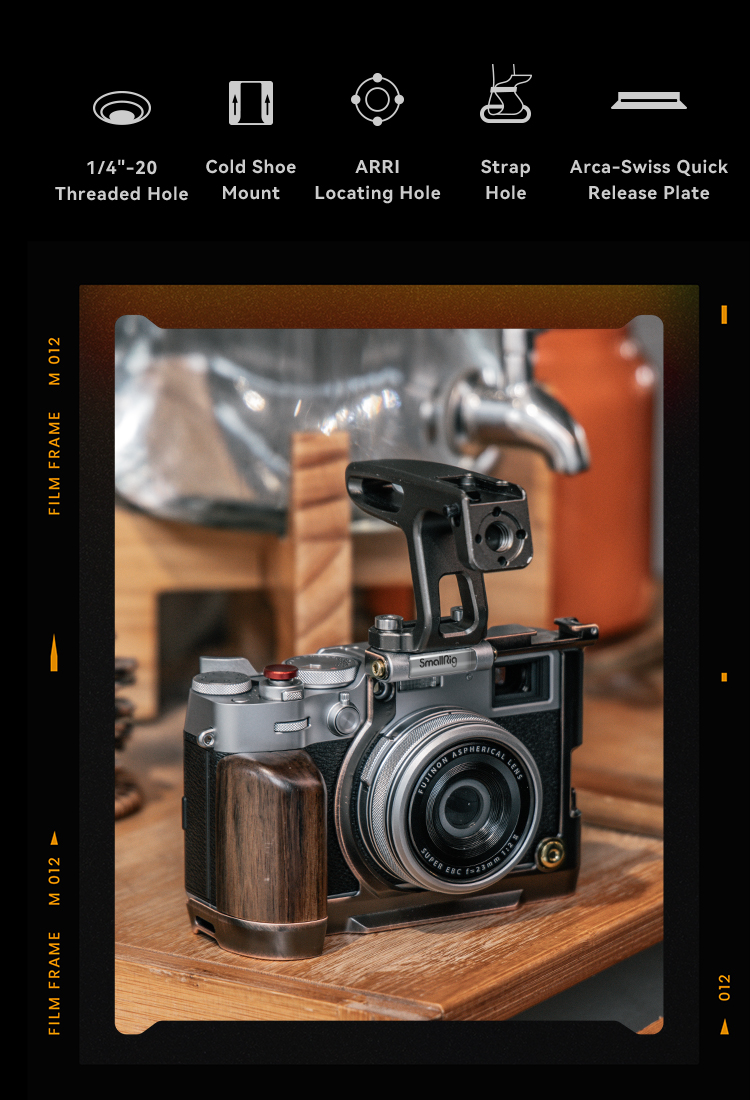 Retro Cage X100VI | Aged Metal | Bronze Accents