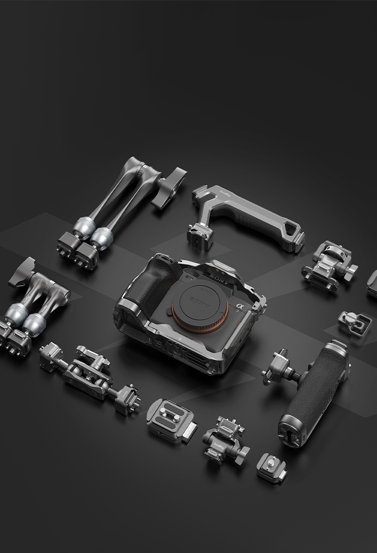 Quick Release Camera Cage Kit | Sony a7R V, a7 IV, a7S III