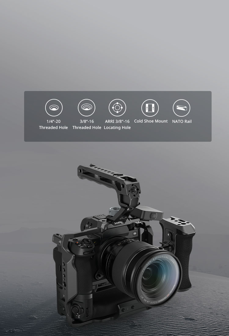 Cage for FUJIFILM X-H2 X-H2S | FT-XH VG-XH Battery Grip