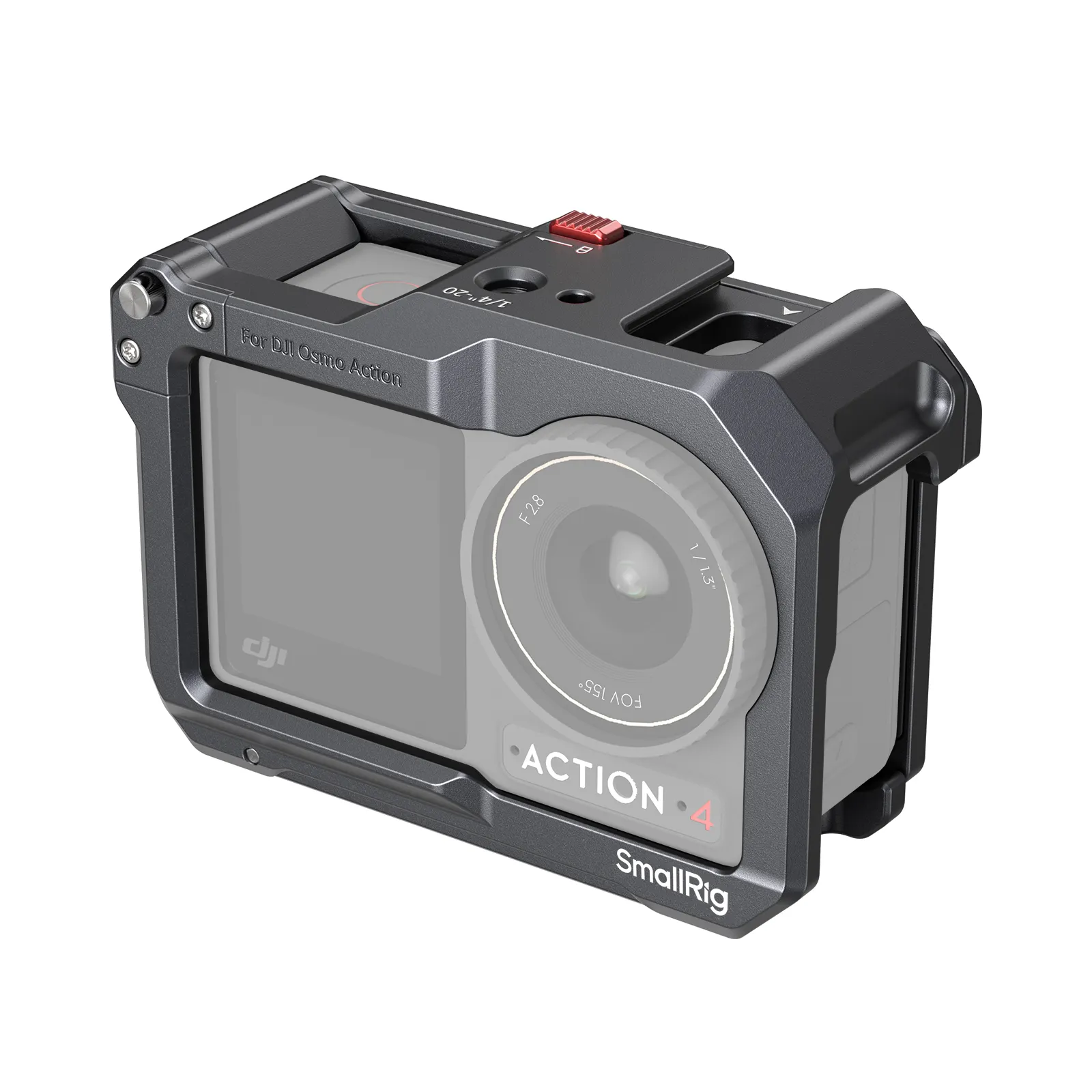 DJI Osmo Action 4 Cage | Magnetic Quick Release | SmallRig