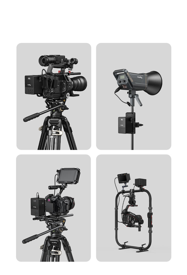 VB155 Mini V-Mount Battery | Compact 148Wh Power | SmallRig