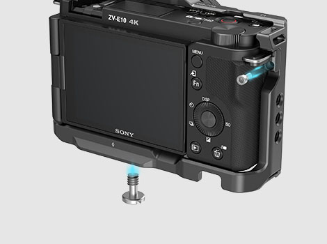 Camera Cage with Grip for Sony ZV-E10