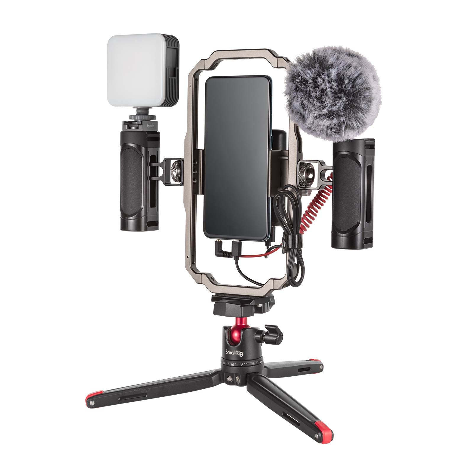 Professional Phone Video Rig Kit for Vlogging & Live Streaming