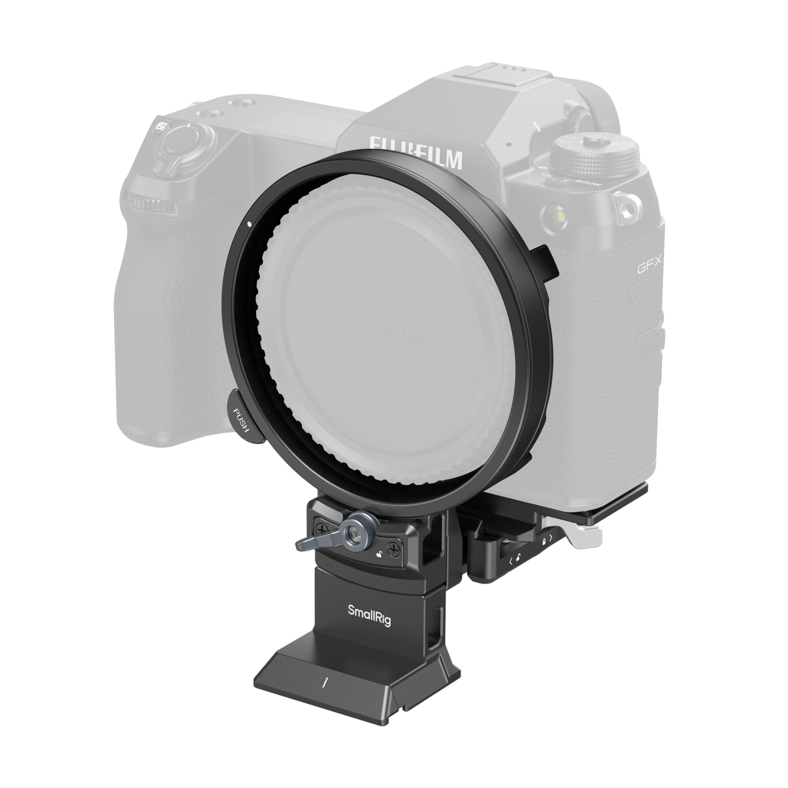 【FUJIFILM GFX Series】Rotatable Horizontal-to-Vertical Mount Plate Kit