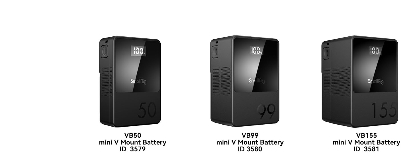 Mini V-Mount Battery | Compact Power Solution - SmallRig
