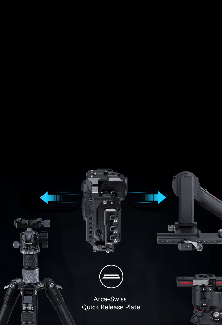Z 8 Camera Cage | Handheld Rig Kit | Arca & Gimbal Ready