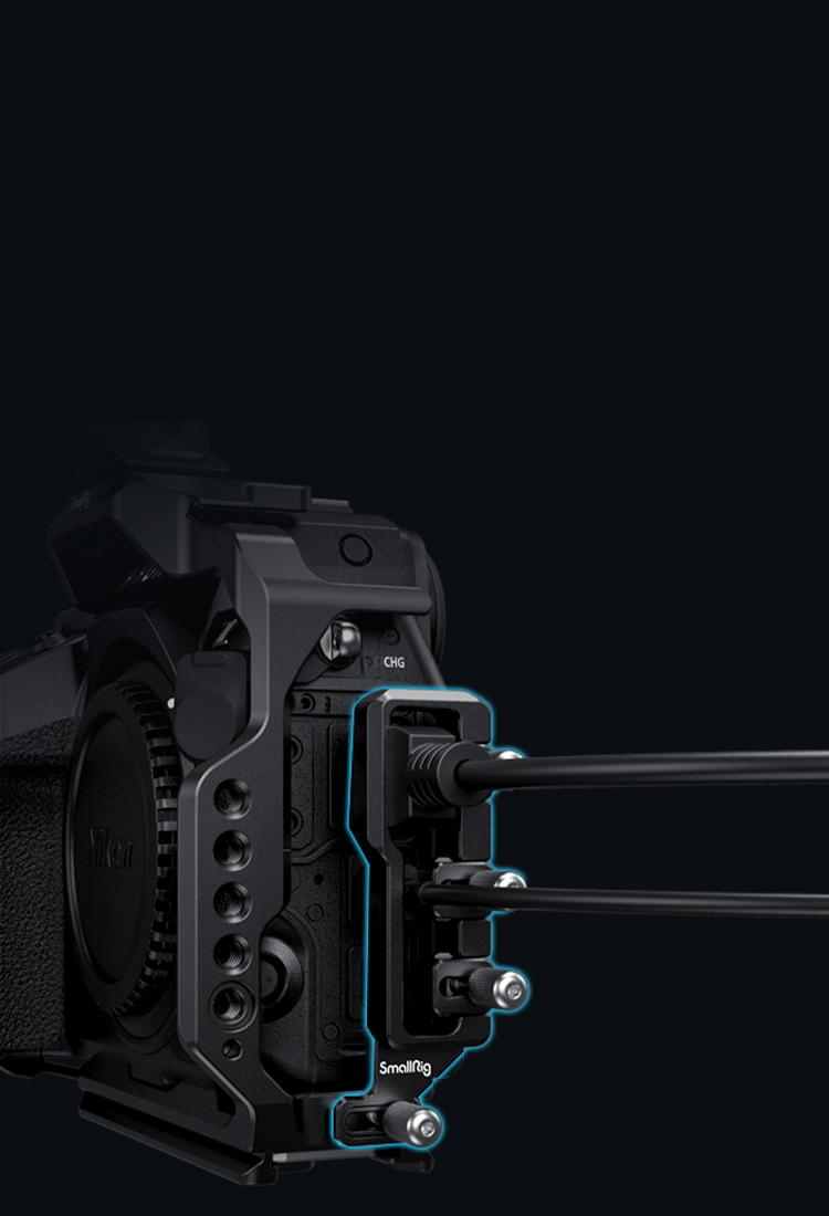 Nikon Z 8 Cage | Full Access, Arca-Swiss Quick Release