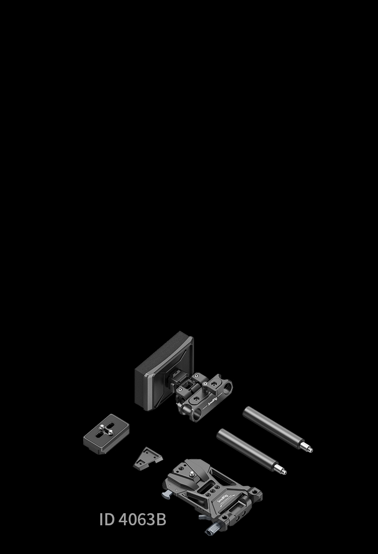 SmallRig V マウント バッテリー プレート 4064B Compact V-Mount Battery System | Arca-Swiss QR | SmallRig