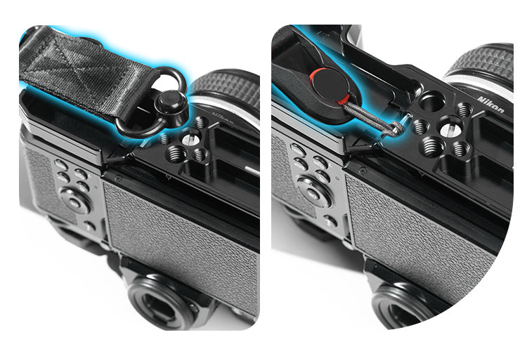 Nikon Z f Camera Cage | Wood Grip & Arca Plate | SmallRig