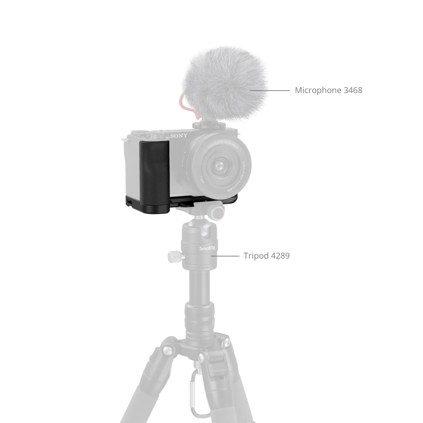 Sony ZV-E10 II用シリコンL型グリップ