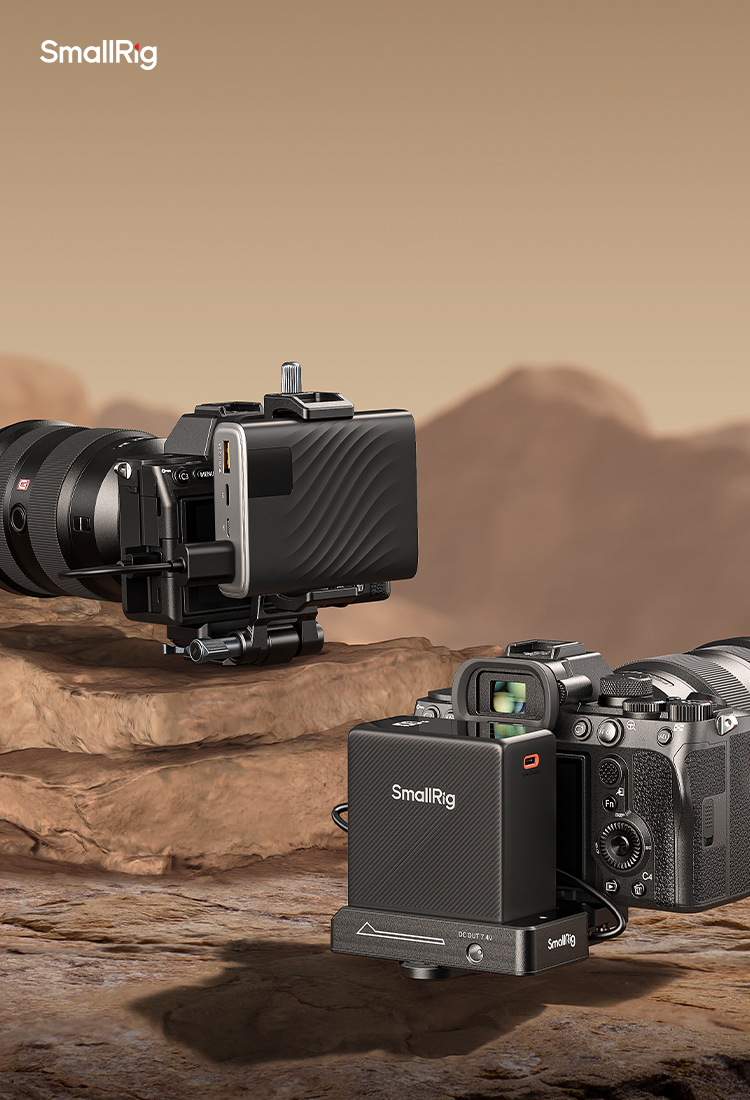 NP-F Adapter Mount Plate Kit | Mirrorless Power & Dual DC