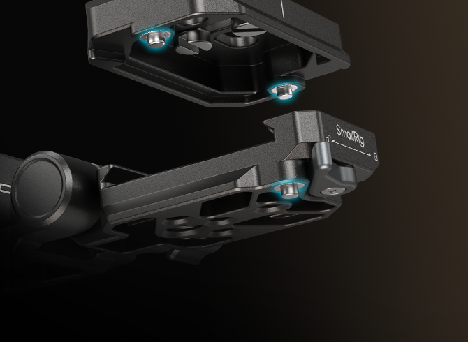 NP-F Adapter Mount Plate Kit | Mirrorless Power & Dual DC