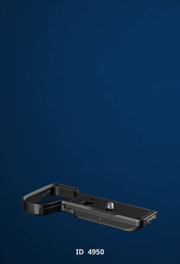 SmallRig L-Shape Mount Plate with Silicone Handle for Sony
