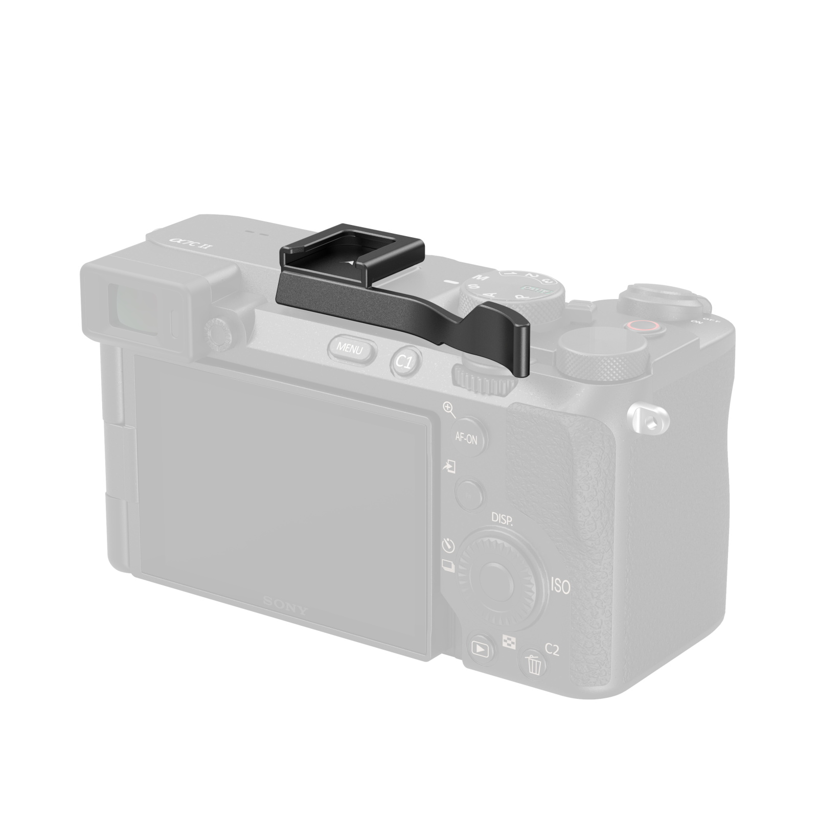 SmallRig Thumb Grip for Sony Alpha 7C Ii / Alpha 7CR / Alpha 7C Camera, Black - Black