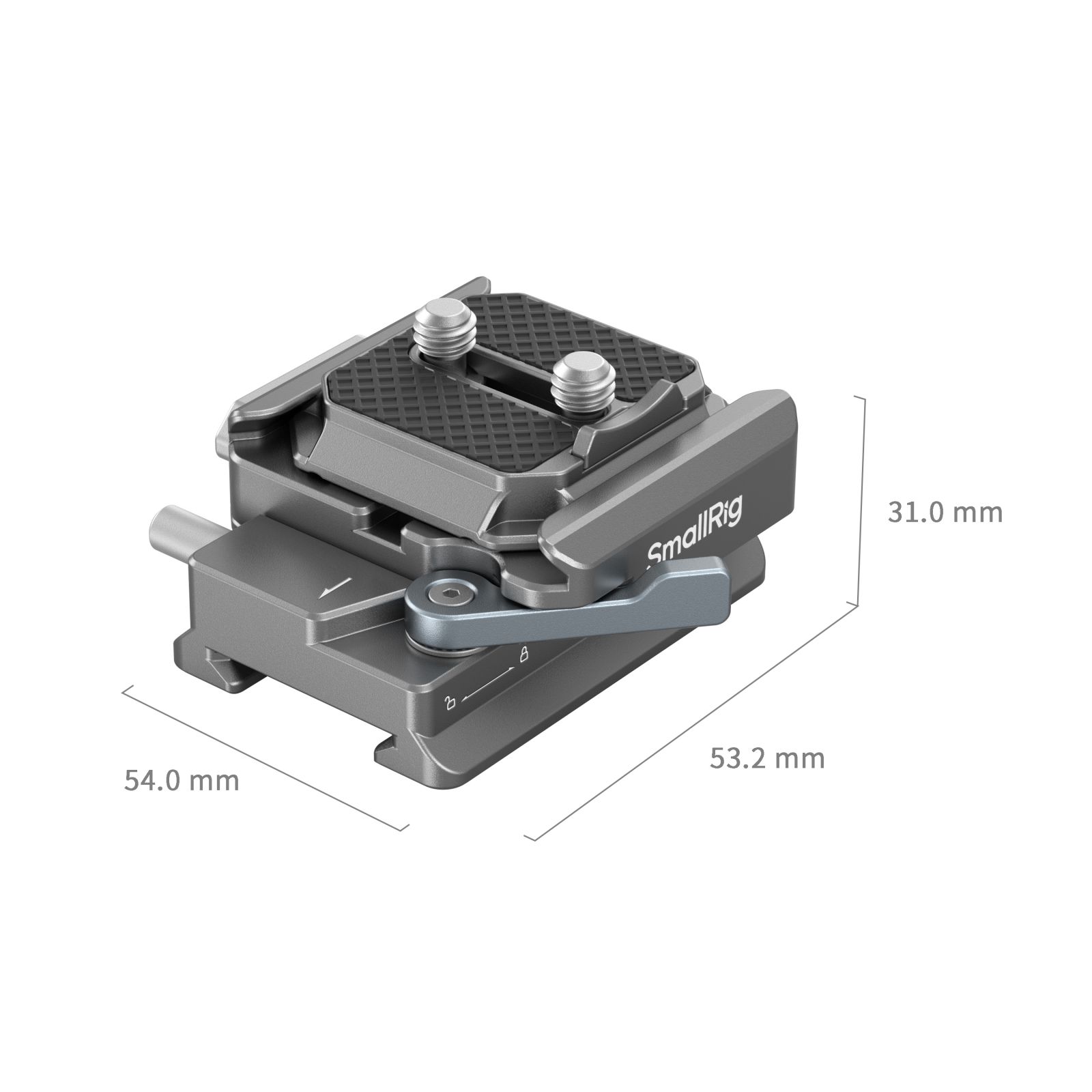 Arca-Swiss Quick Release Plate | Low COG, Anti-Slip