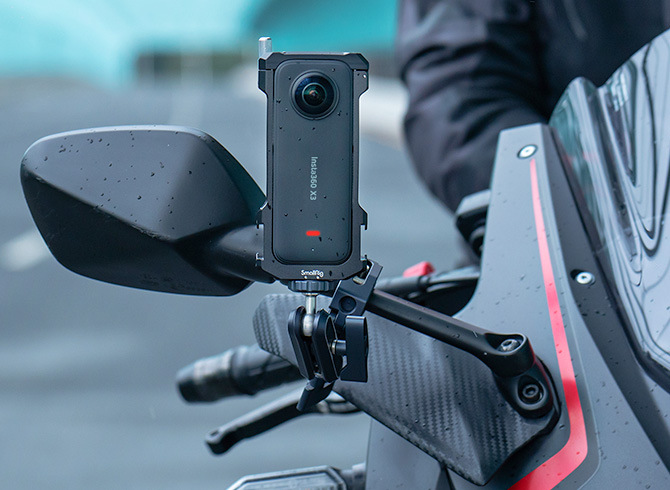 Insta360 X3 Frame | Lens Cap | Cold Shoe Mounts