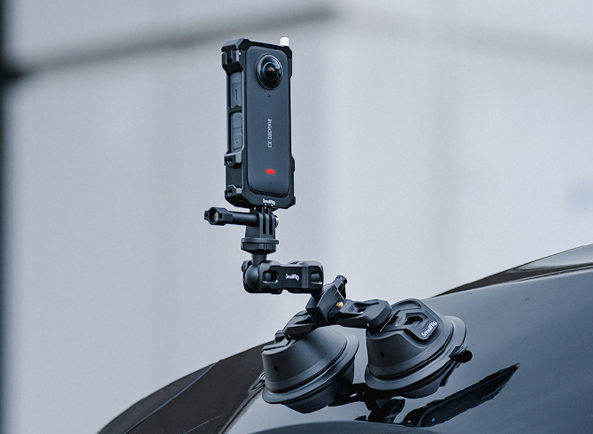 Insta360 X3 Frame | Lens Cap | Cold Shoe Mounts