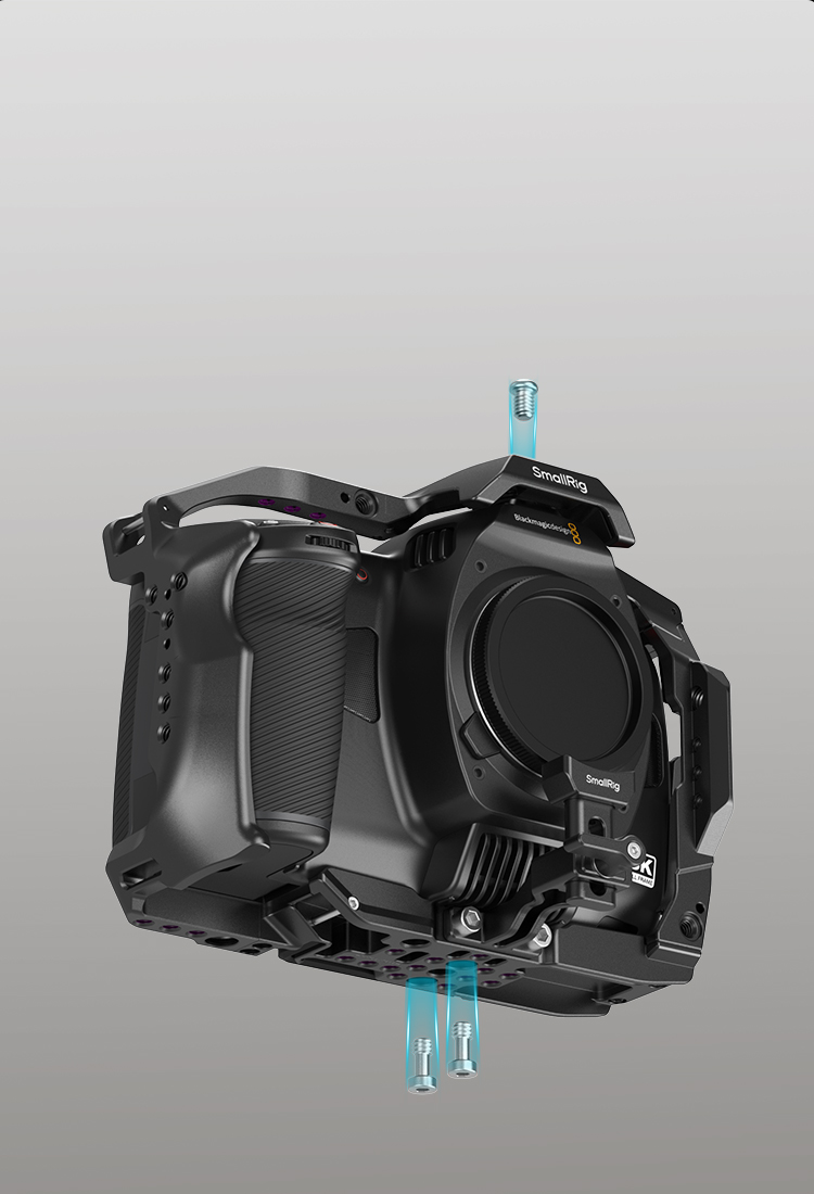 Camera Cage for Blackmagic Design Cinema 6K（Full-Frame）