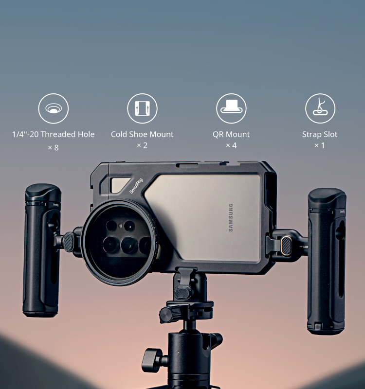 【国内版1TB】GalaxyS24Ultra&Watch6C撮影リグ等フルセット Galaxy S24 Ultra Cage | Mobile Filming Rig
