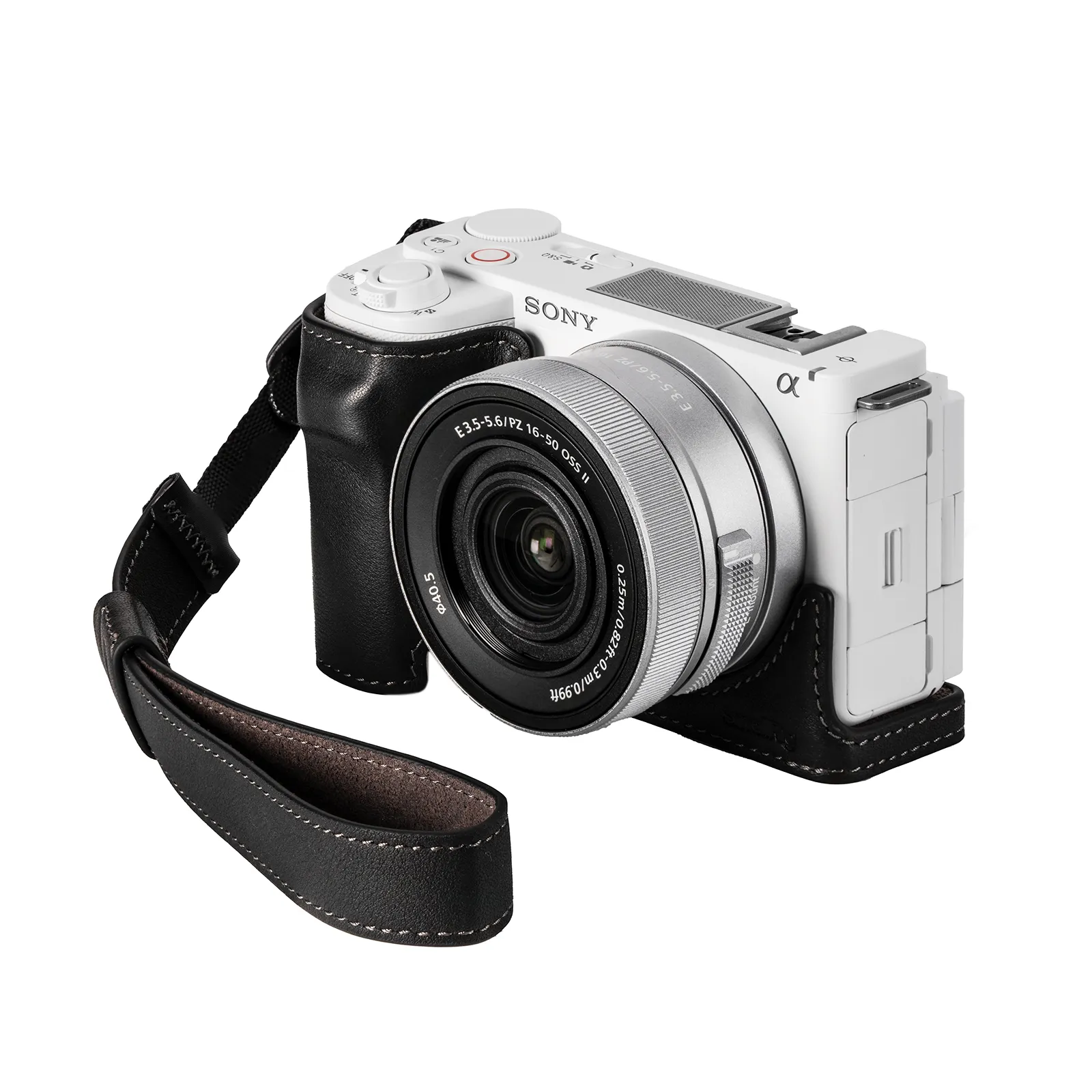 ZV-E10 II Leather Case Kit | Handgrip & Tripod Mount